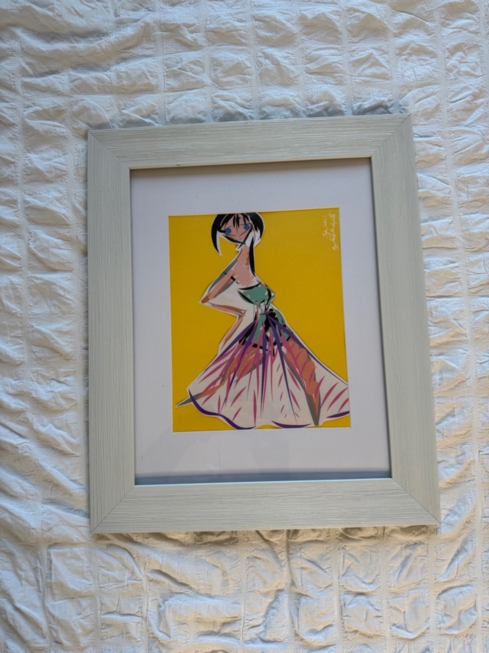 Dance in motion by me handcrafted handmade digital illustration print